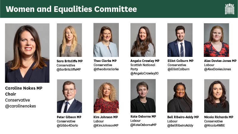 Graphic showing the Committee membership